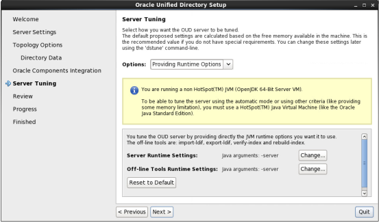 Installer Prerequisite Setup
